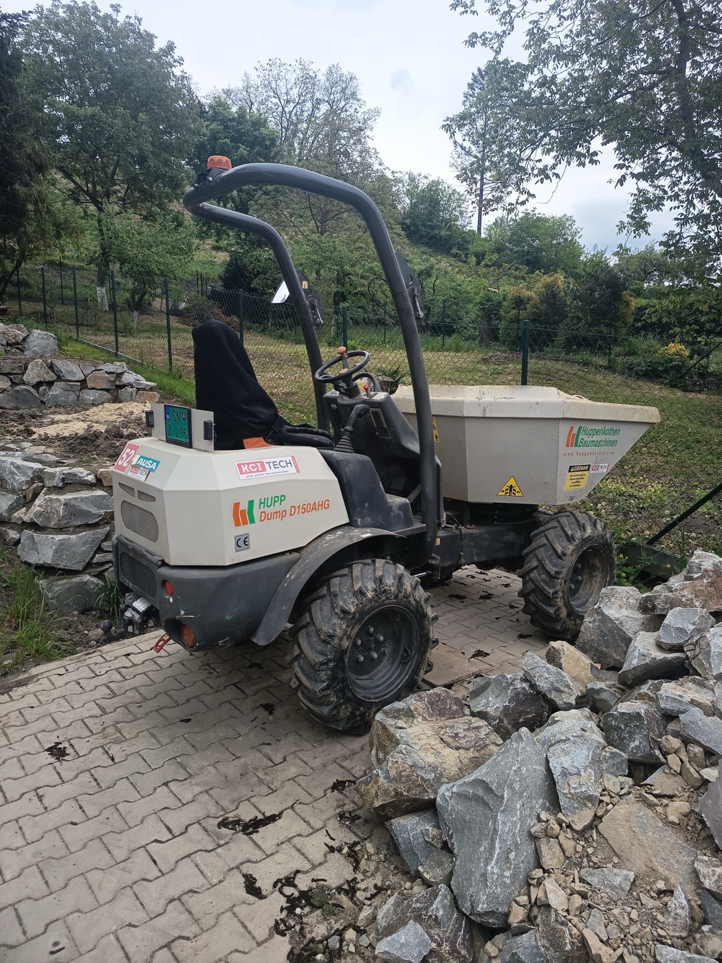 Kolesový damper AUSA 150
